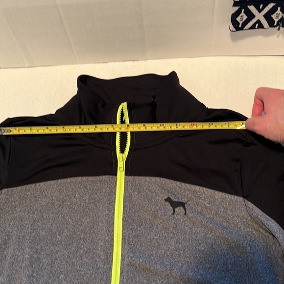 Pink zip up. No sizing on tag. - Picture 6 of 8